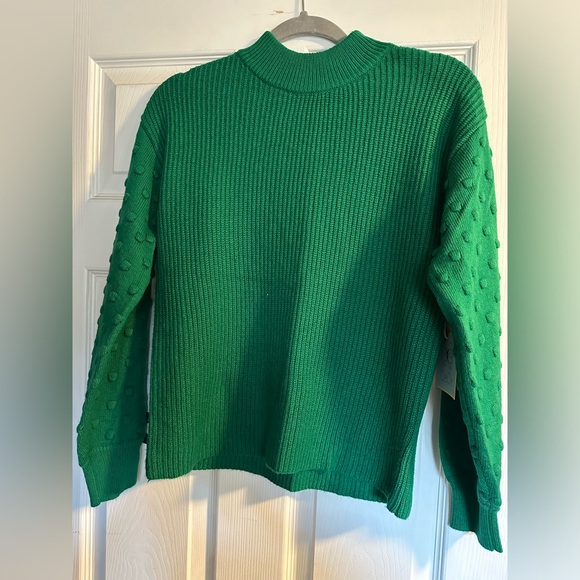 Chunky green CeCe Sweater NWT - Size Small - Picture 2 of 3